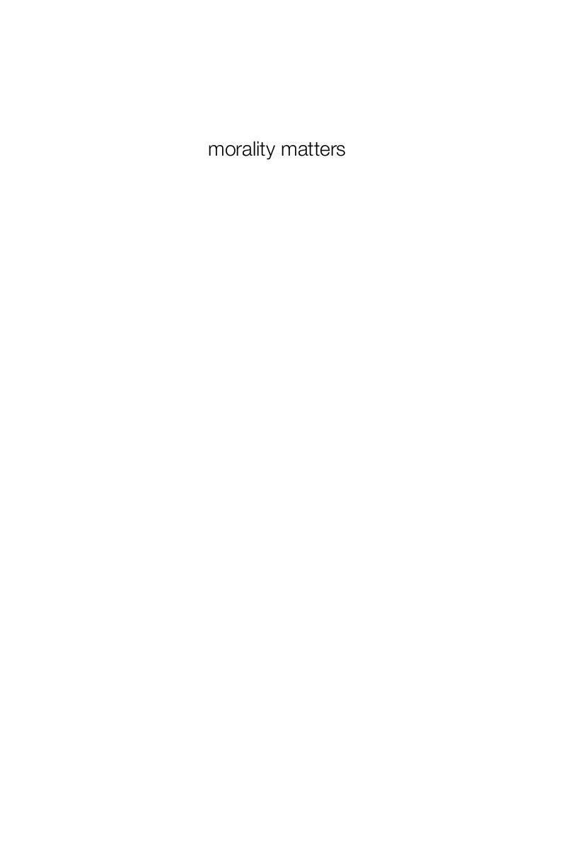 Morality Matters