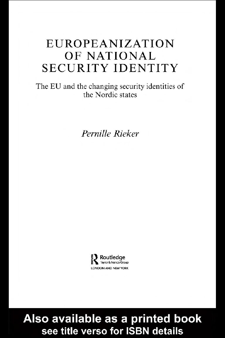 Europeanization of National Security Identity
