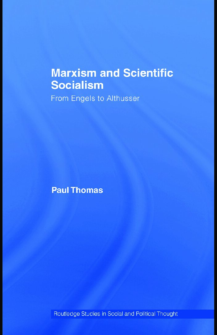 Marxism and Scientific Socialism