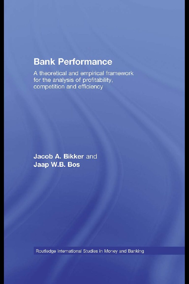 Bikker&Bos - Bank Performance