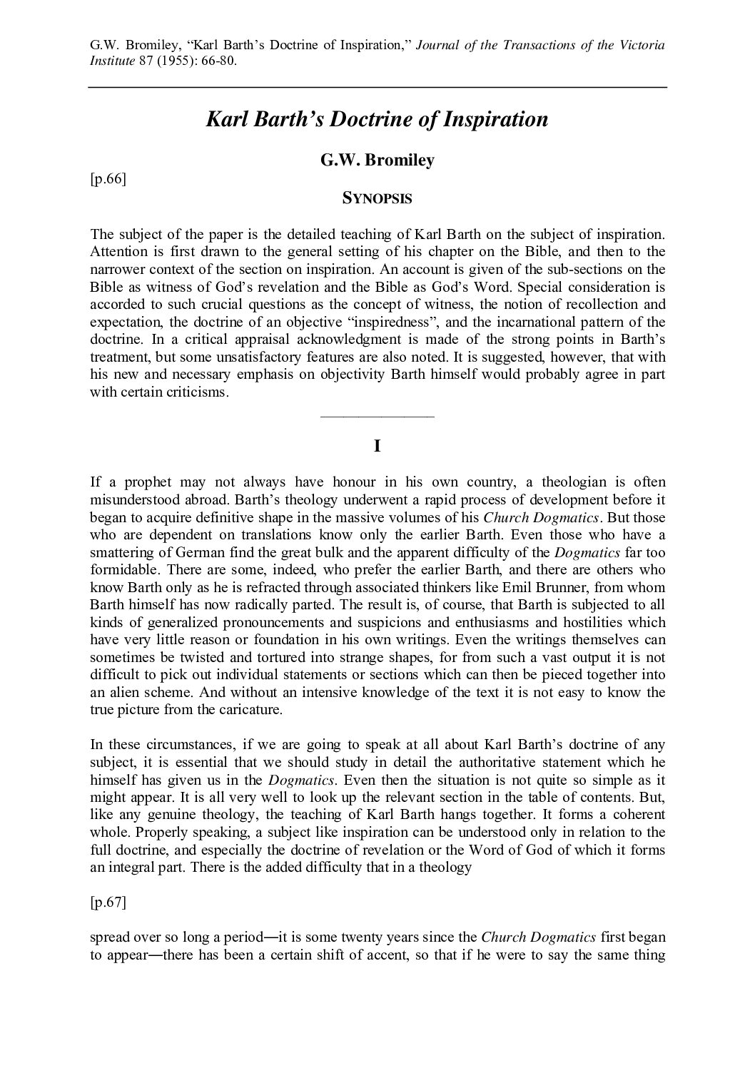 Inspiration Bromiley